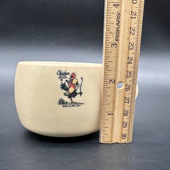 Vintage Chicken In The Rough Restaurant Ware Mug Syracuse China Coffee Cup 1940s - Picture 9 of 14